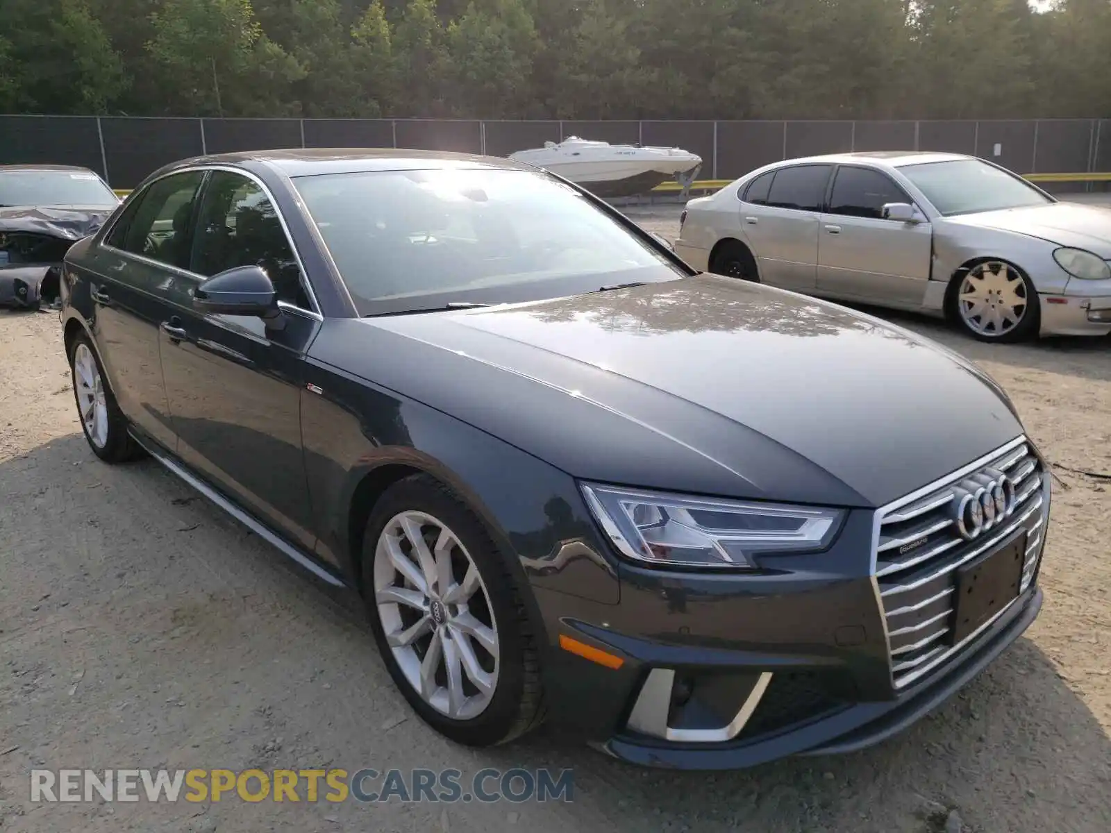 1 fotografías del automóvil dañado WAUENAF47KA020747 AUDI A4 2019
