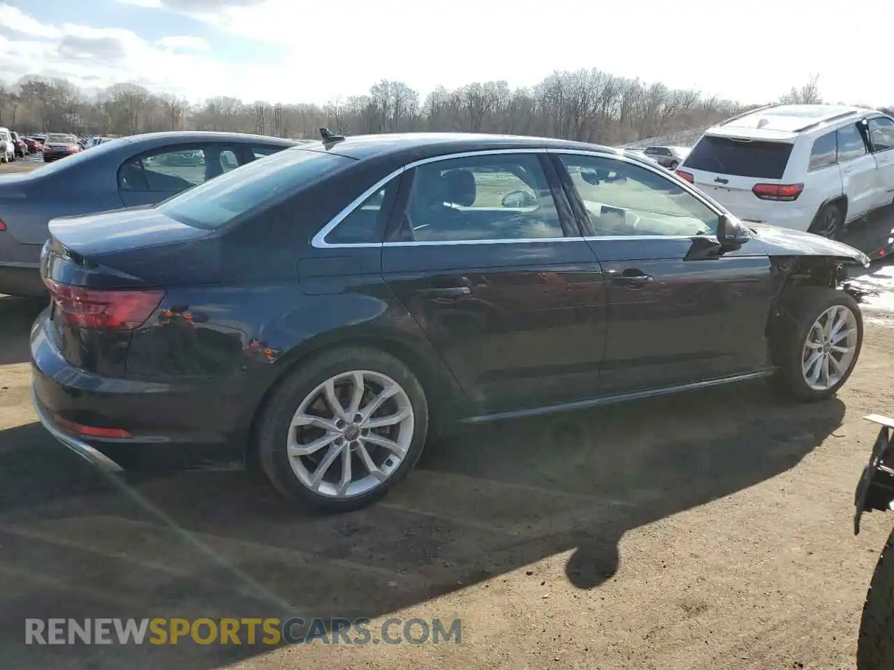 3 Photograph of a damaged car WAUENAF48KA019087 AUDI A4 2019