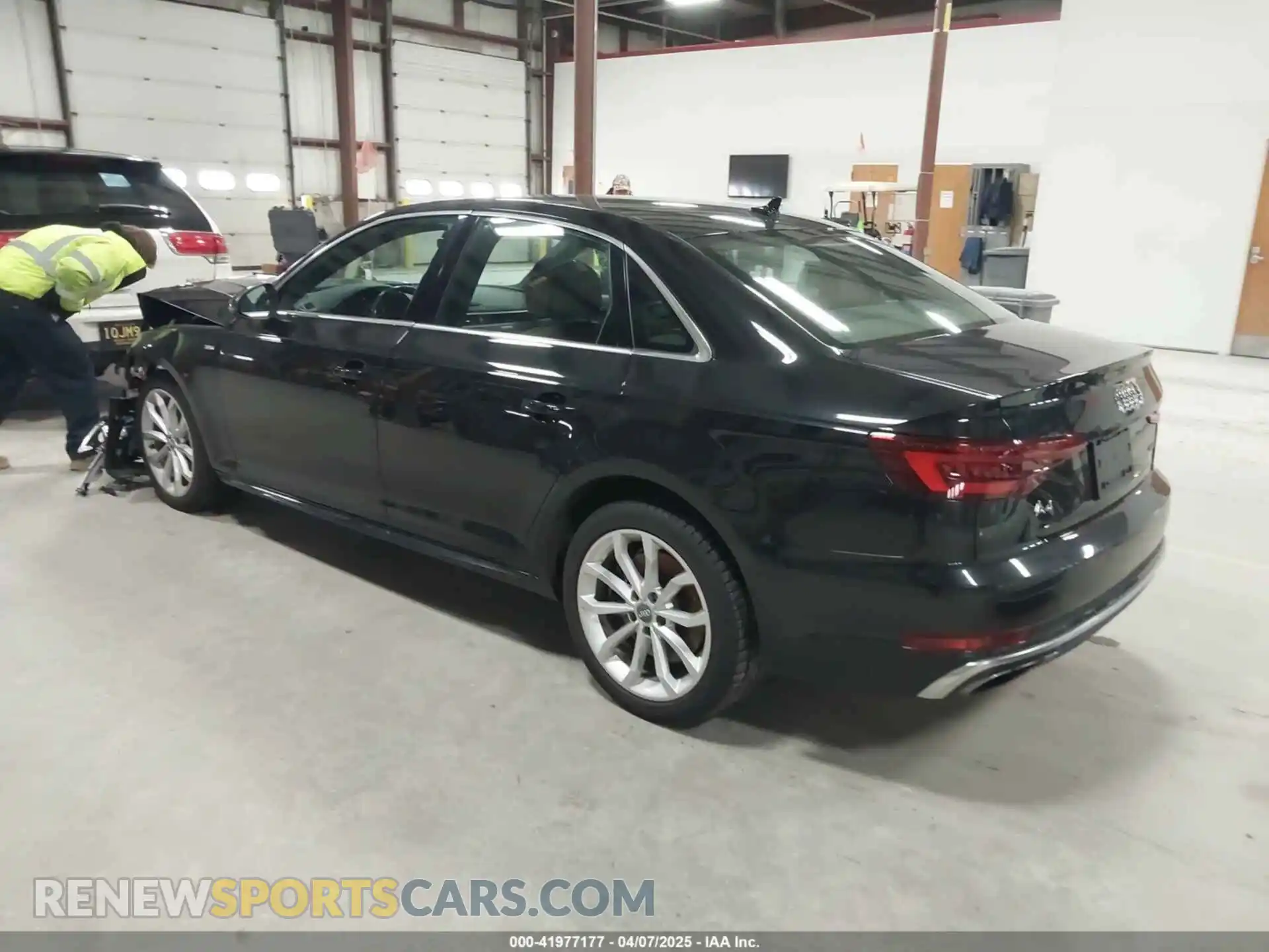 3 Photograph of a damaged car WAUENAF48KA041431 AUDI A4 2019