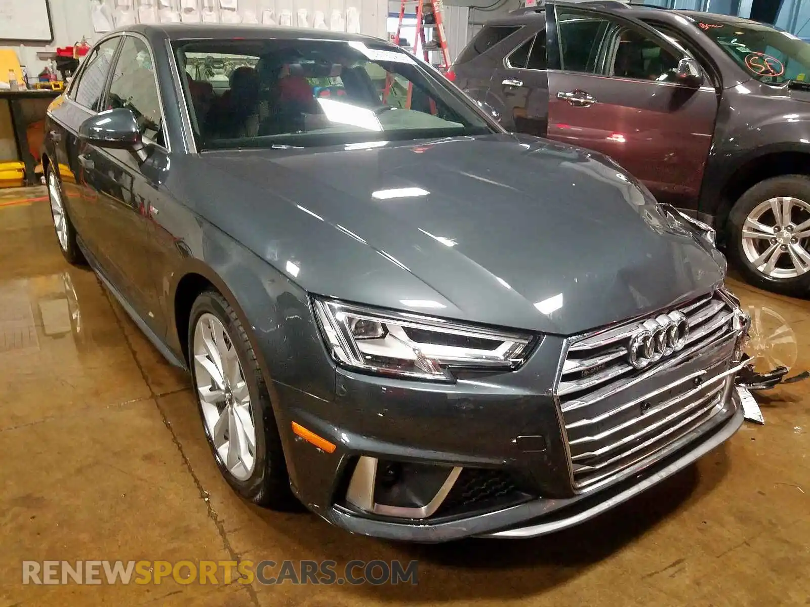 1 fotografías del automóvil dañado WAUENAF48KN004680 AUDI A4 2019