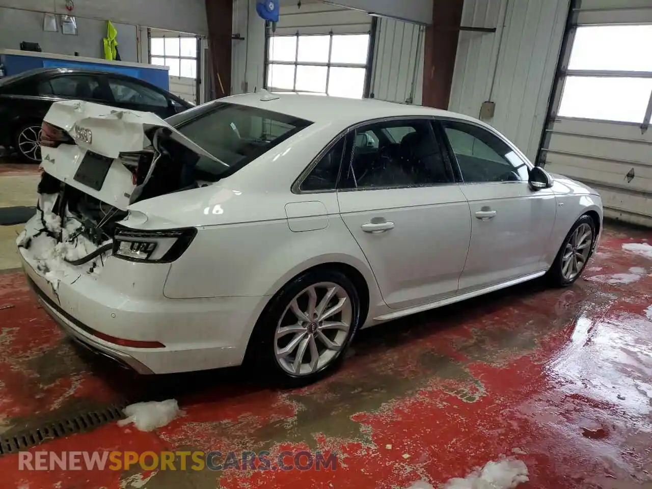 3 Photograph of a damaged car WAUENAF48KN005618 AUDI A4 2019