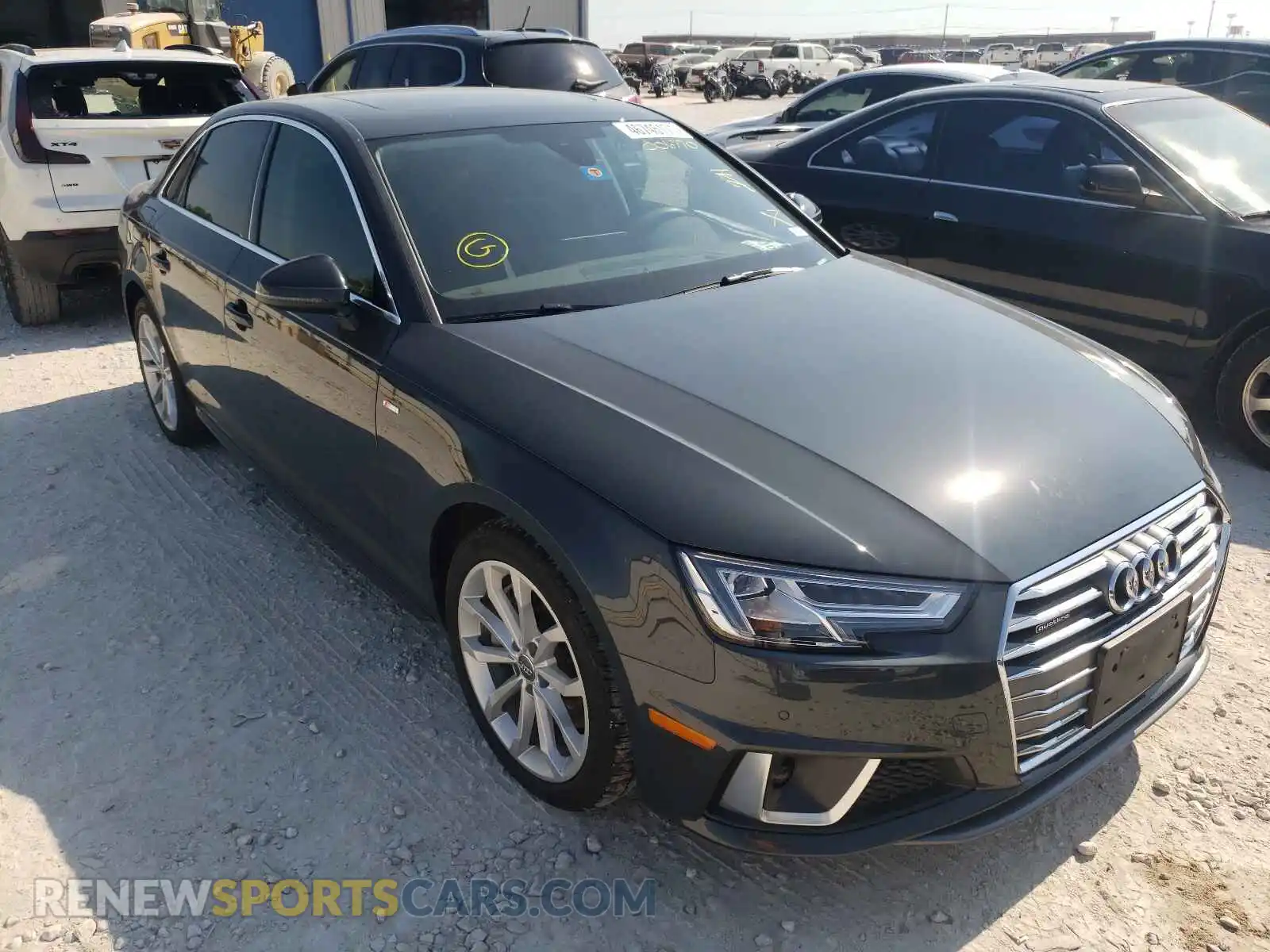 1 Photograph of a damaged car WAUENAF49KA006770 AUDI A4 2019