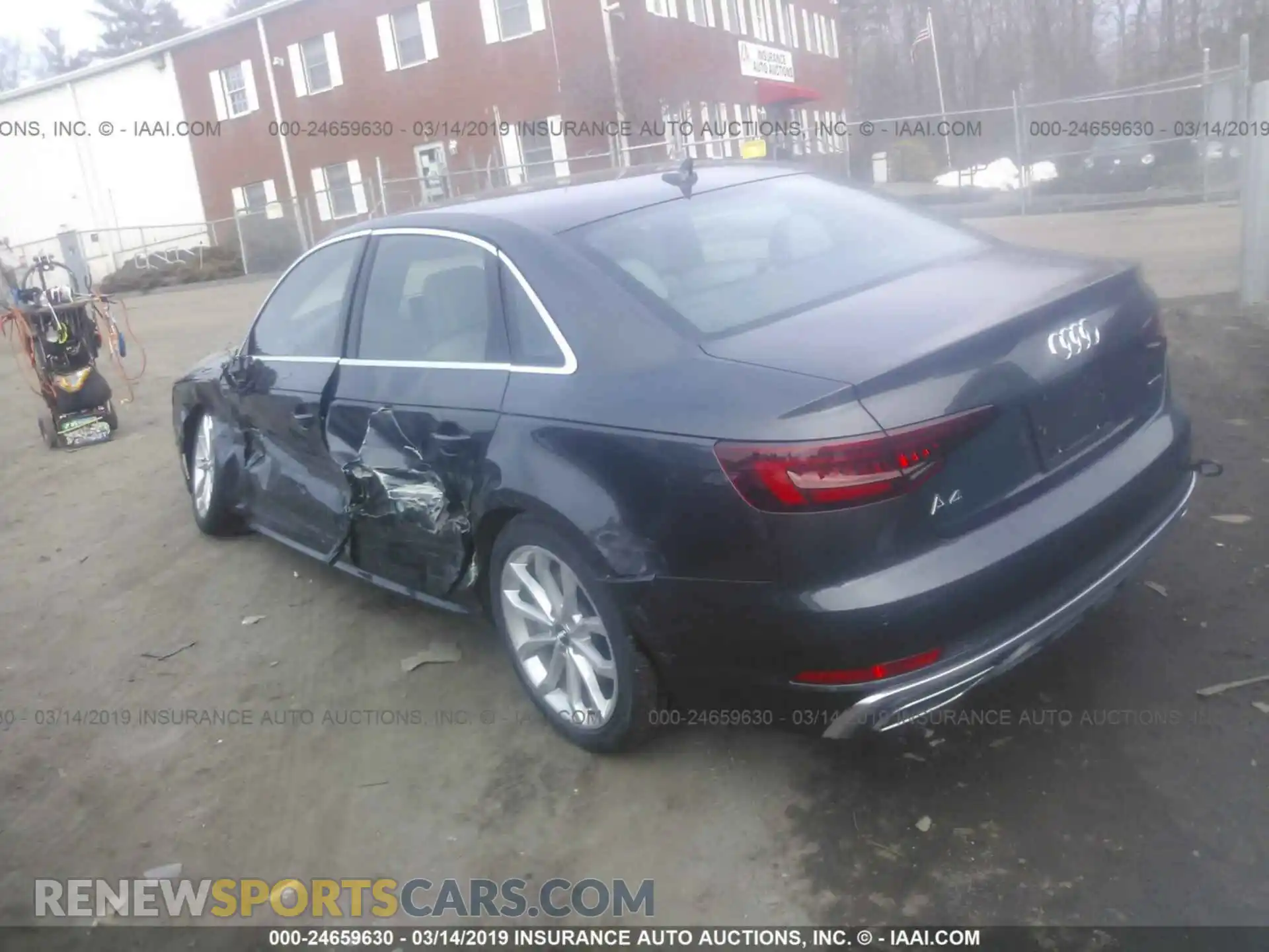 3 Photograph of a damaged car WAUENAF49KA026145 AUDI A4 2019