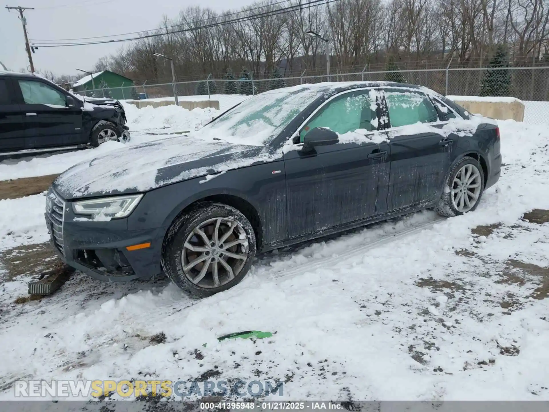 2 Photograph of a damaged car WAUENAF49KN004543 AUDI A4 2019