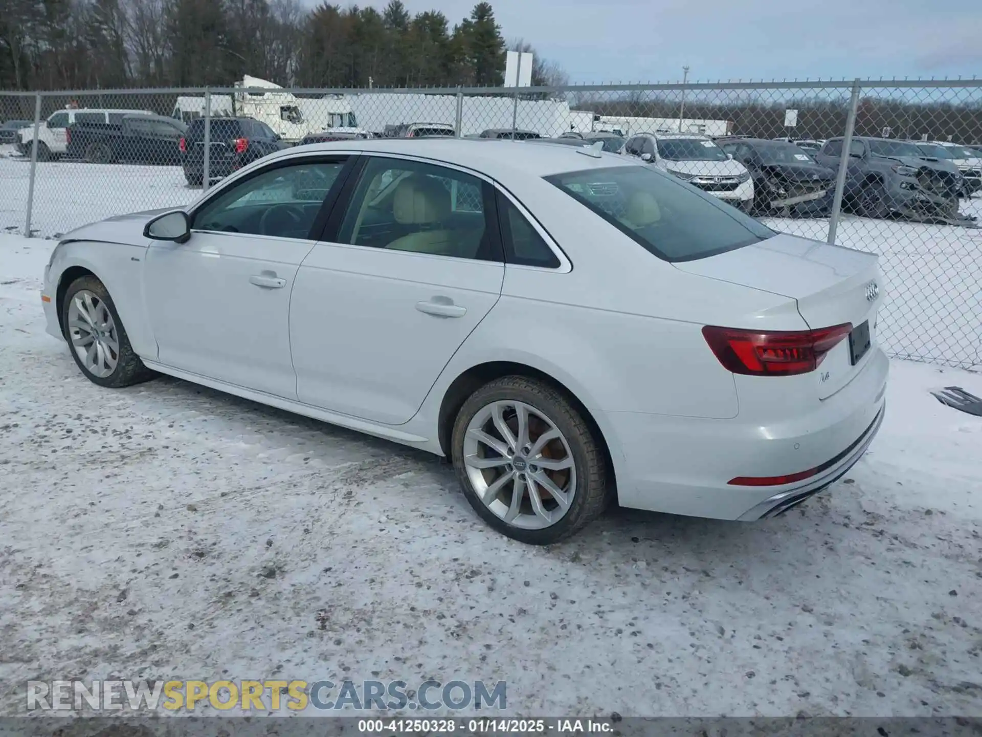 3 Photograph of a damaged car WAUENAF49KN012934 AUDI A4 2019