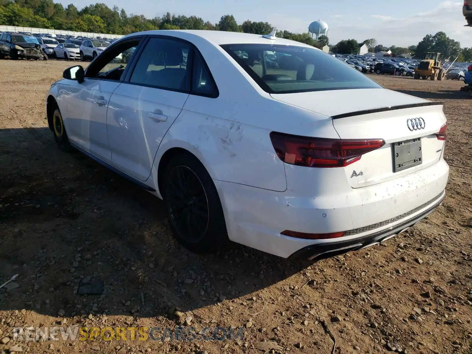 3 Photograph of a damaged car WAUENAF4XKA021052 AUDI A4 2019