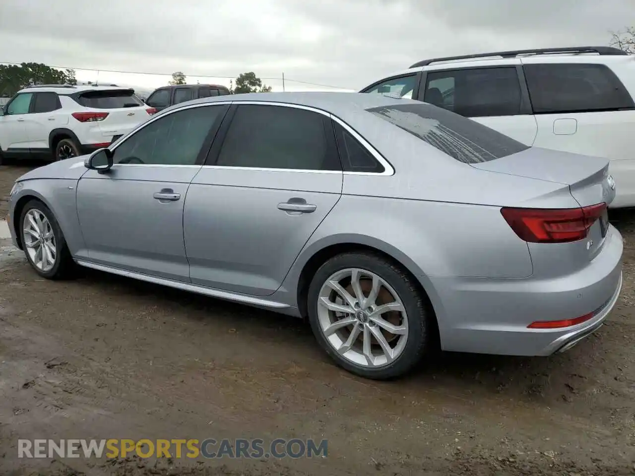 2 Photograph of a damaged car WAUENAF4XKA064841 AUDI A4 2019