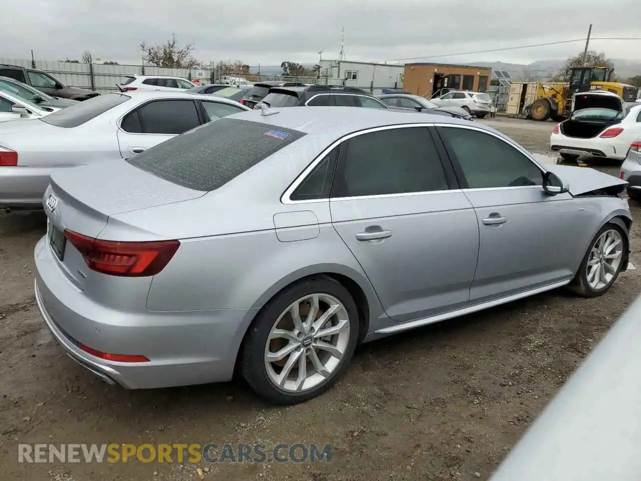 3 Photograph of a damaged car WAUENAF4XKA064841 AUDI A4 2019