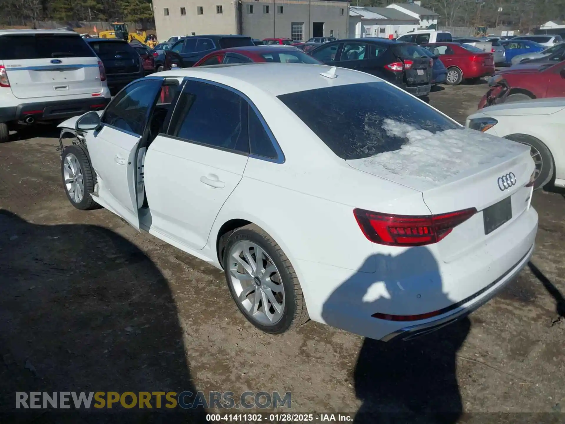 3 Photograph of a damaged car WAUENAF4XKN002882 AUDI A4 2019