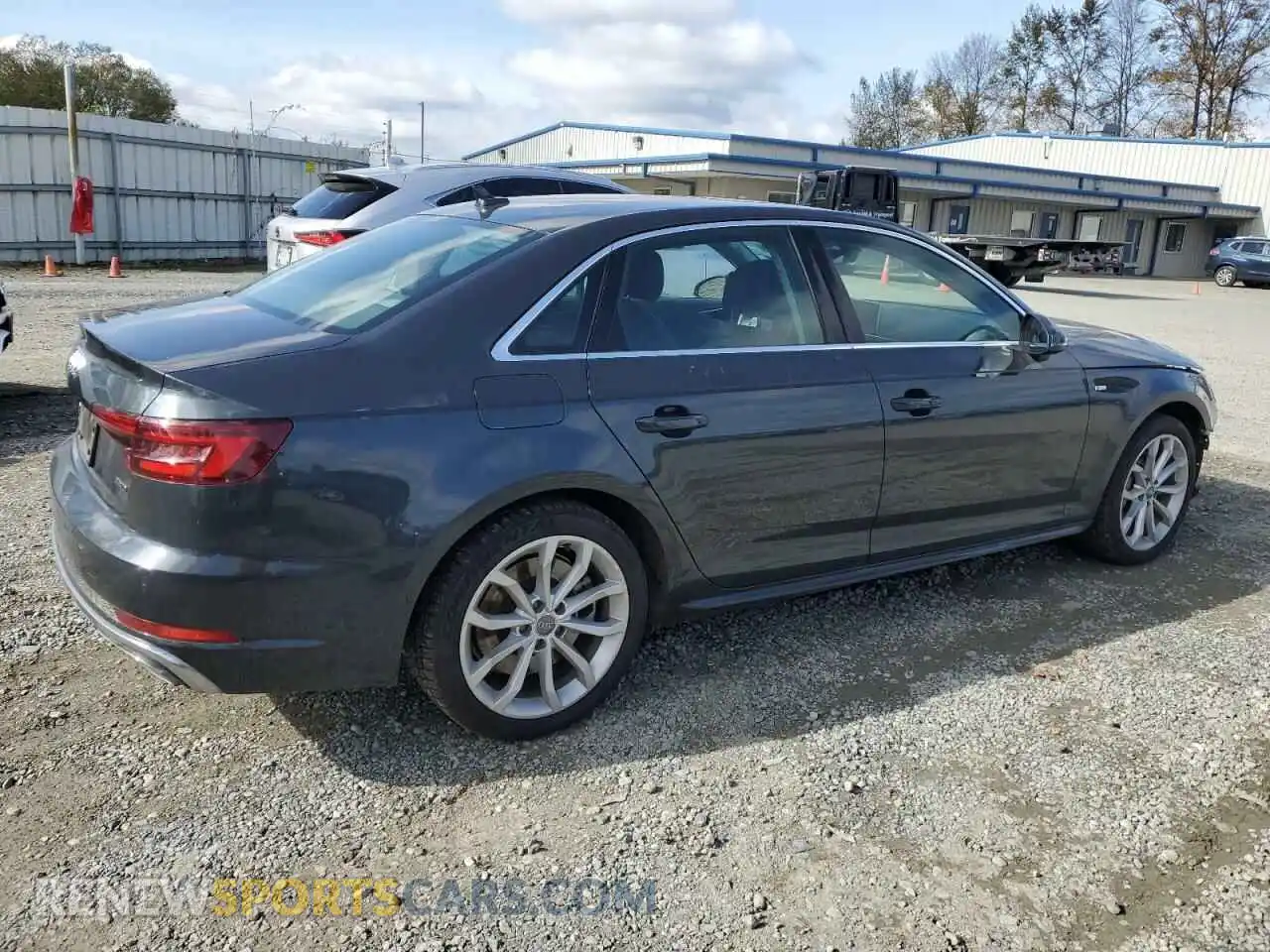 3 Photograph of a damaged car WAUENAF4XKN009914 AUDI A4 2019