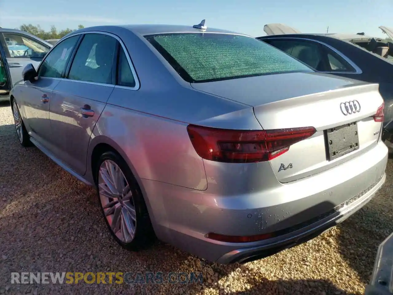 3 Photograph of a damaged car WAUENAF4XKN019598 AUDI A4 2019