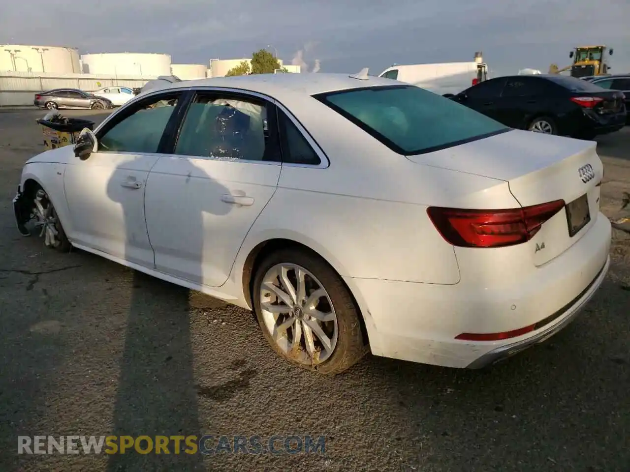 3 Photograph of a damaged car WAUFNAF49KA032600 AUDI A4 2019