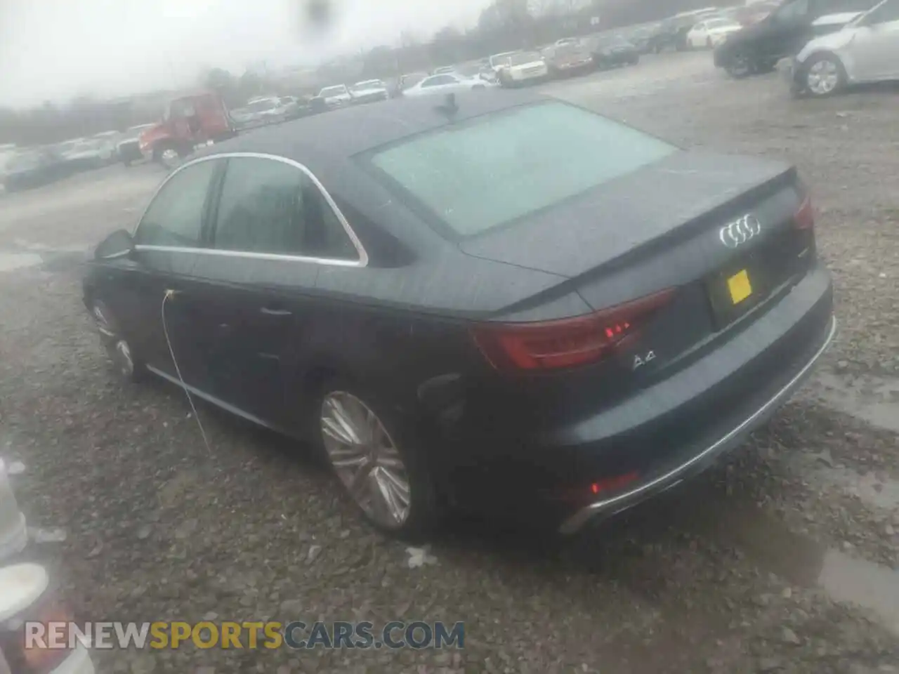 2 Photograph of a damaged car WAUFNAF49KA051714 AUDI A4 2019