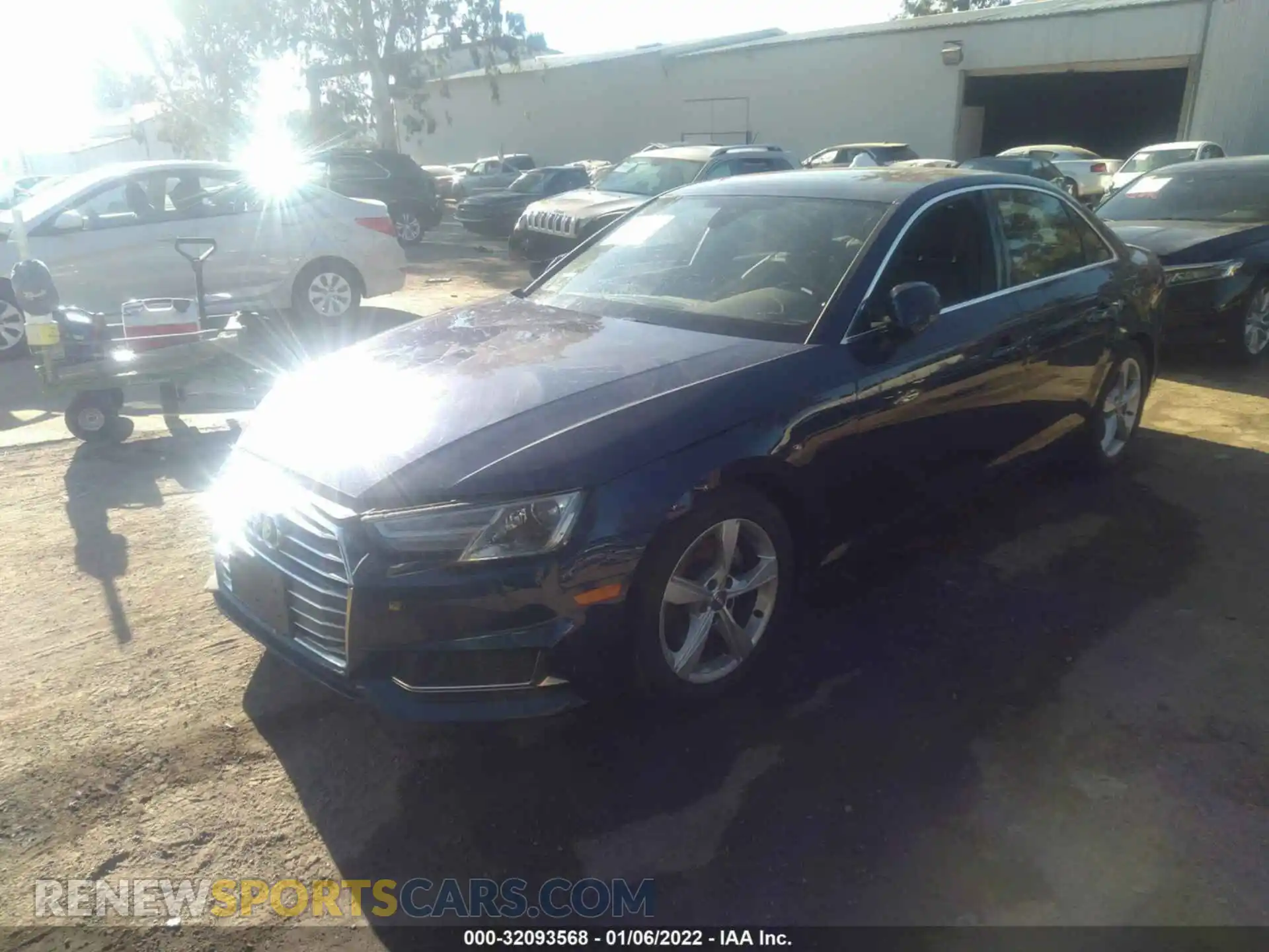 2 Photograph of a damaged car WAUGMAF40KA014042 AUDI A4 2019
