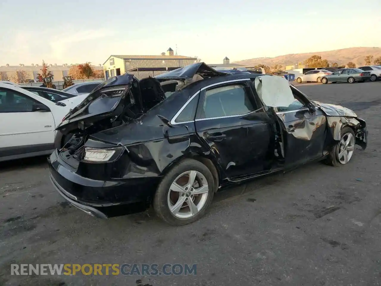 3 Photograph of a damaged car WAUGMAF40KN004667 AUDI A4 2019