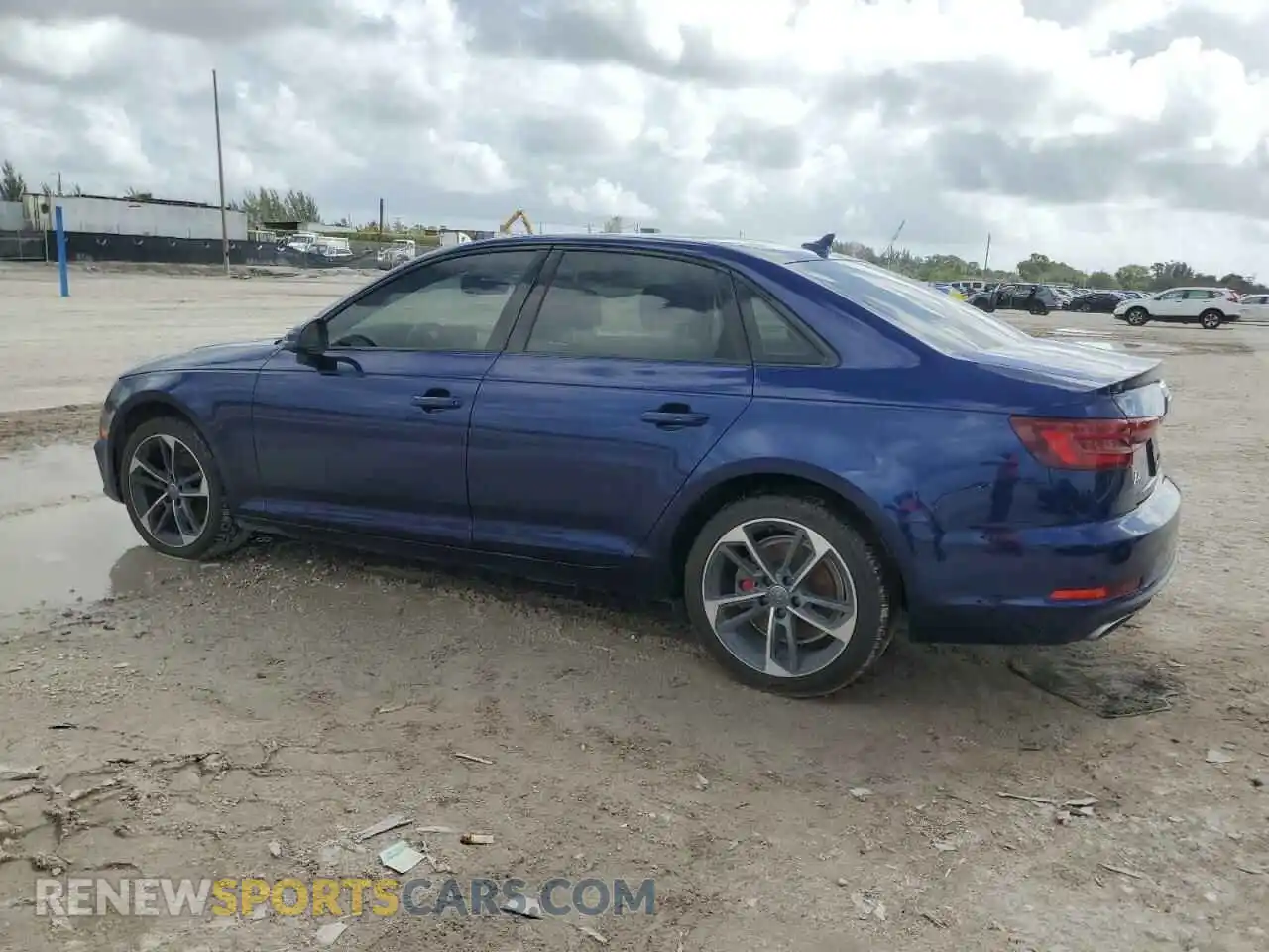 2 Photograph of a damaged car WAUGMAF40KN020996 AUDI A4 2019