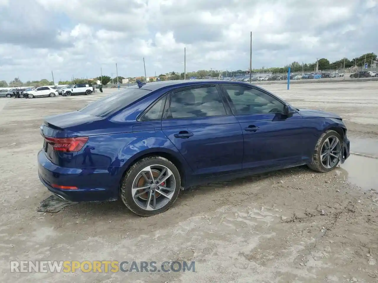 3 Photograph of a damaged car WAUGMAF40KN020996 AUDI A4 2019