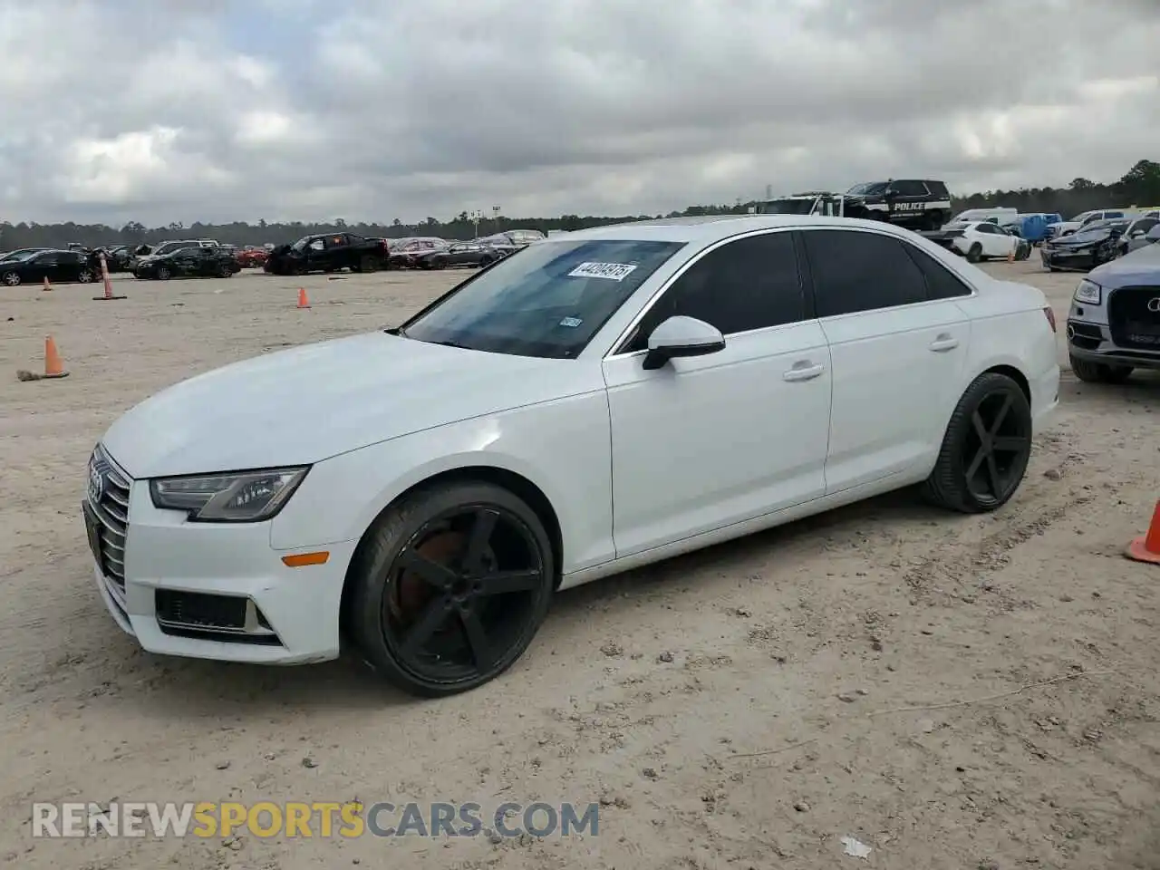 1 Photograph of a damaged car WAUGMAF41KA009965 AUDI A4 2019