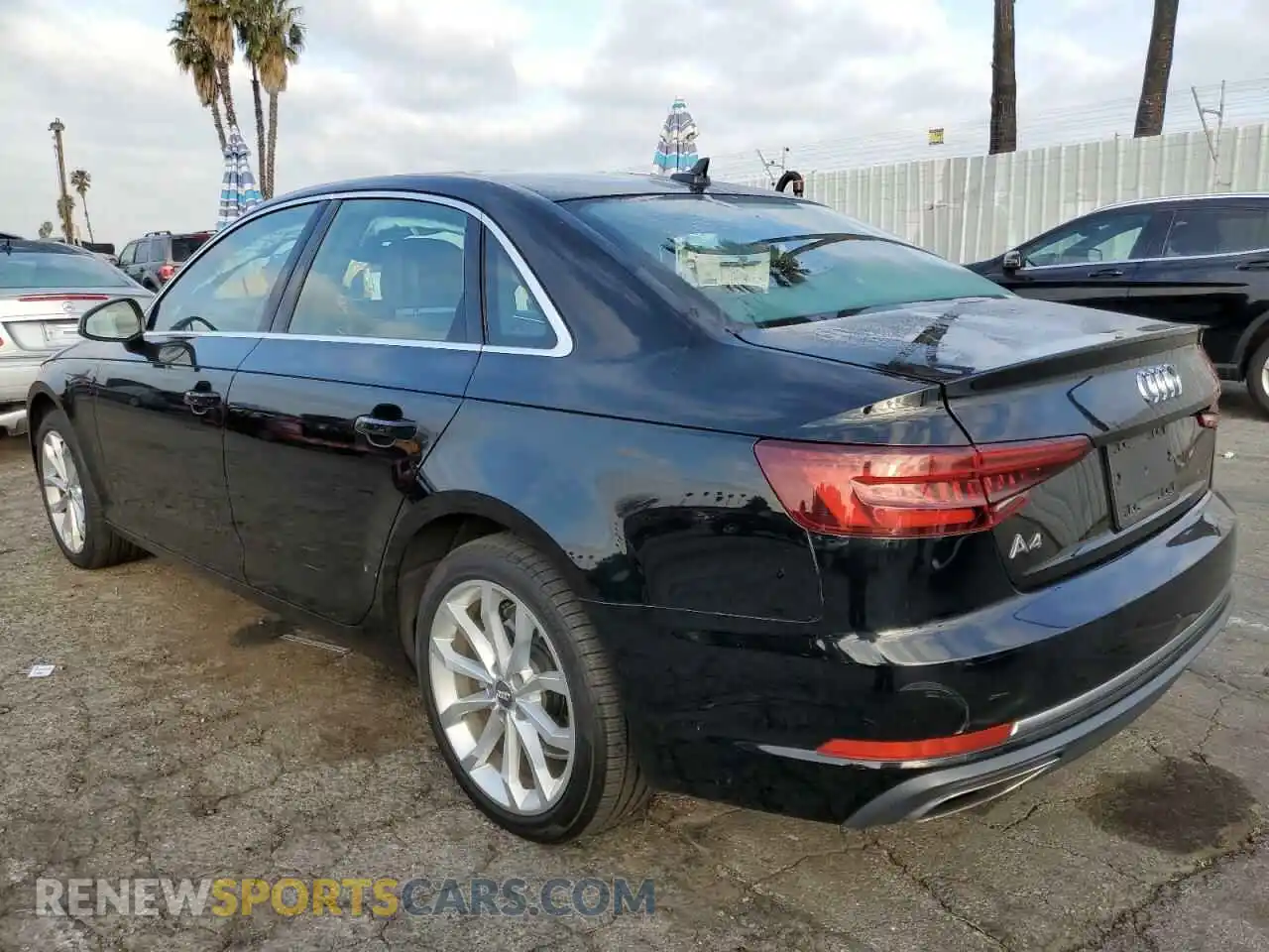 2 Photograph of a damaged car WAUGMAF41KA037510 AUDI A4 2019