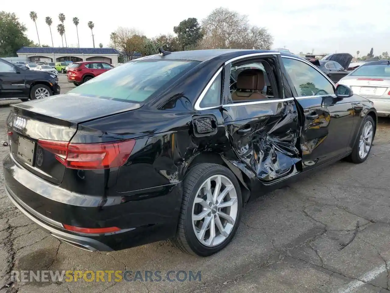 3 Photograph of a damaged car WAUGMAF41KA037510 AUDI A4 2019
