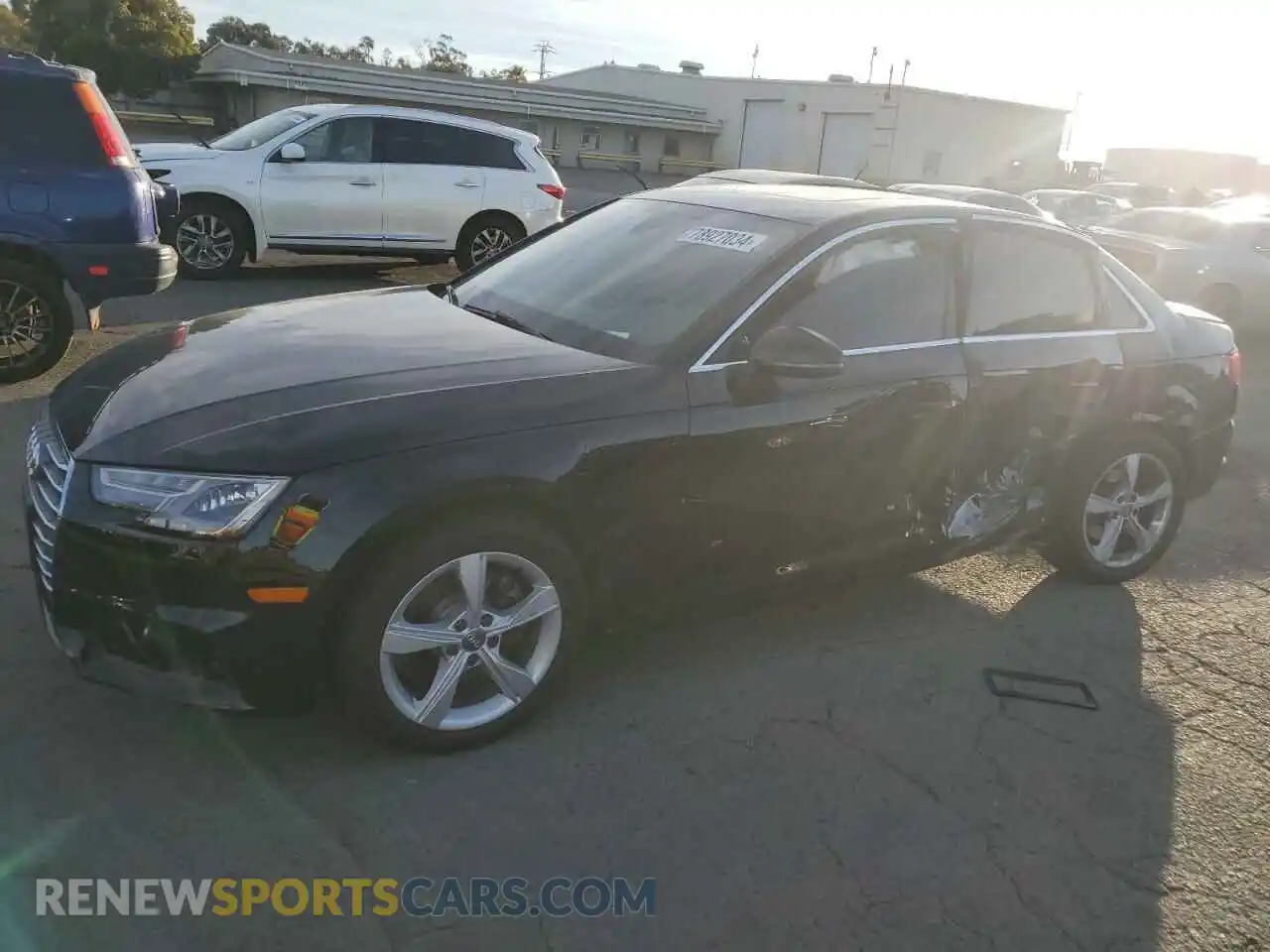 1 Photograph of a damaged car WAUGMAF41KA056929 AUDI A4 2019