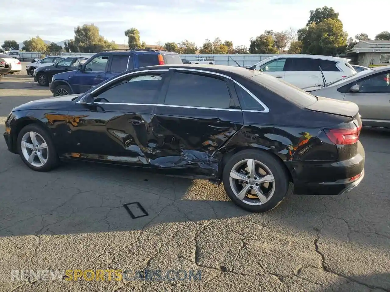 2 Photograph of a damaged car WAUGMAF41KA056929 AUDI A4 2019