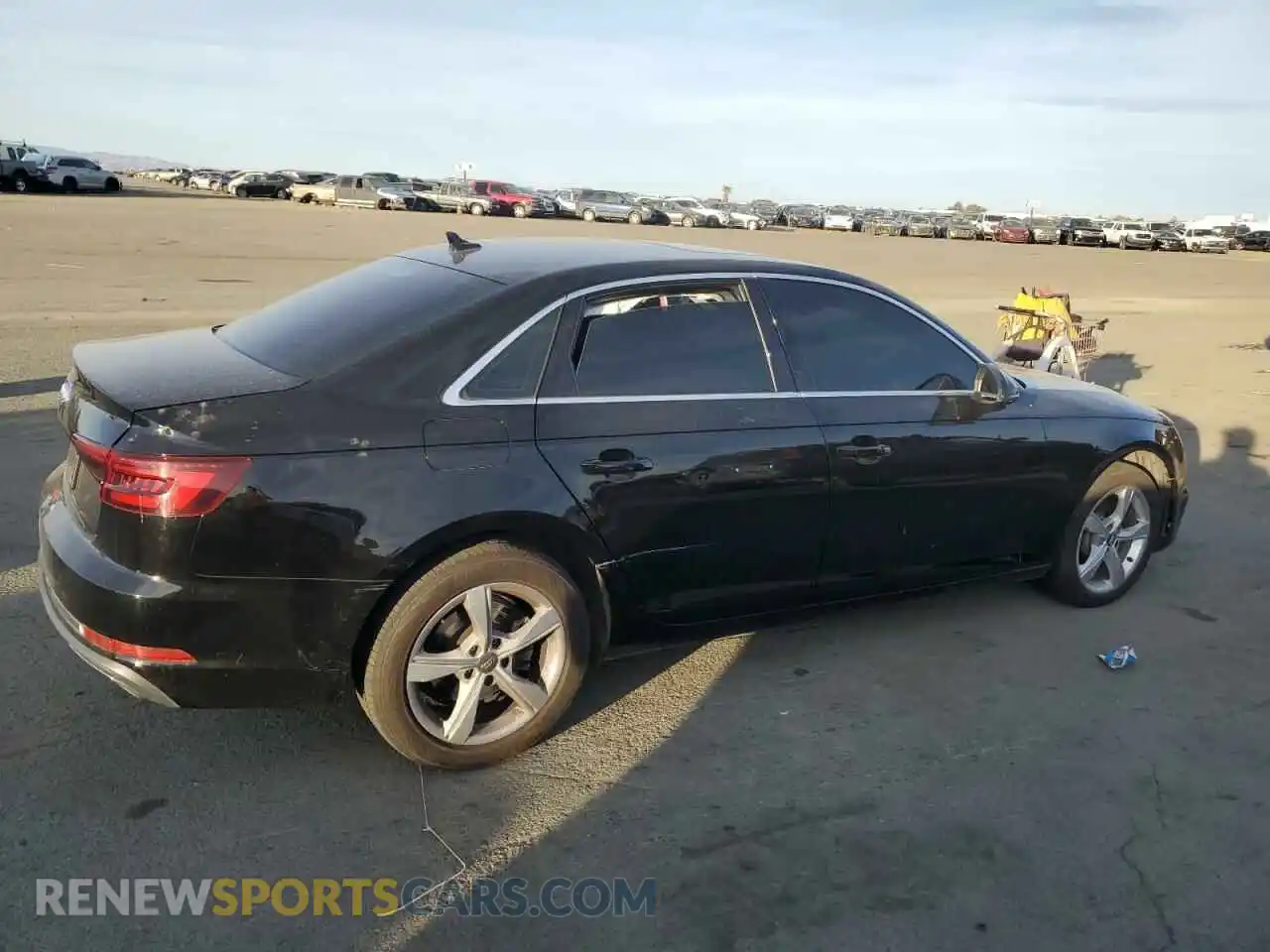 3 Photograph of a damaged car WAUGMAF41KA056929 AUDI A4 2019