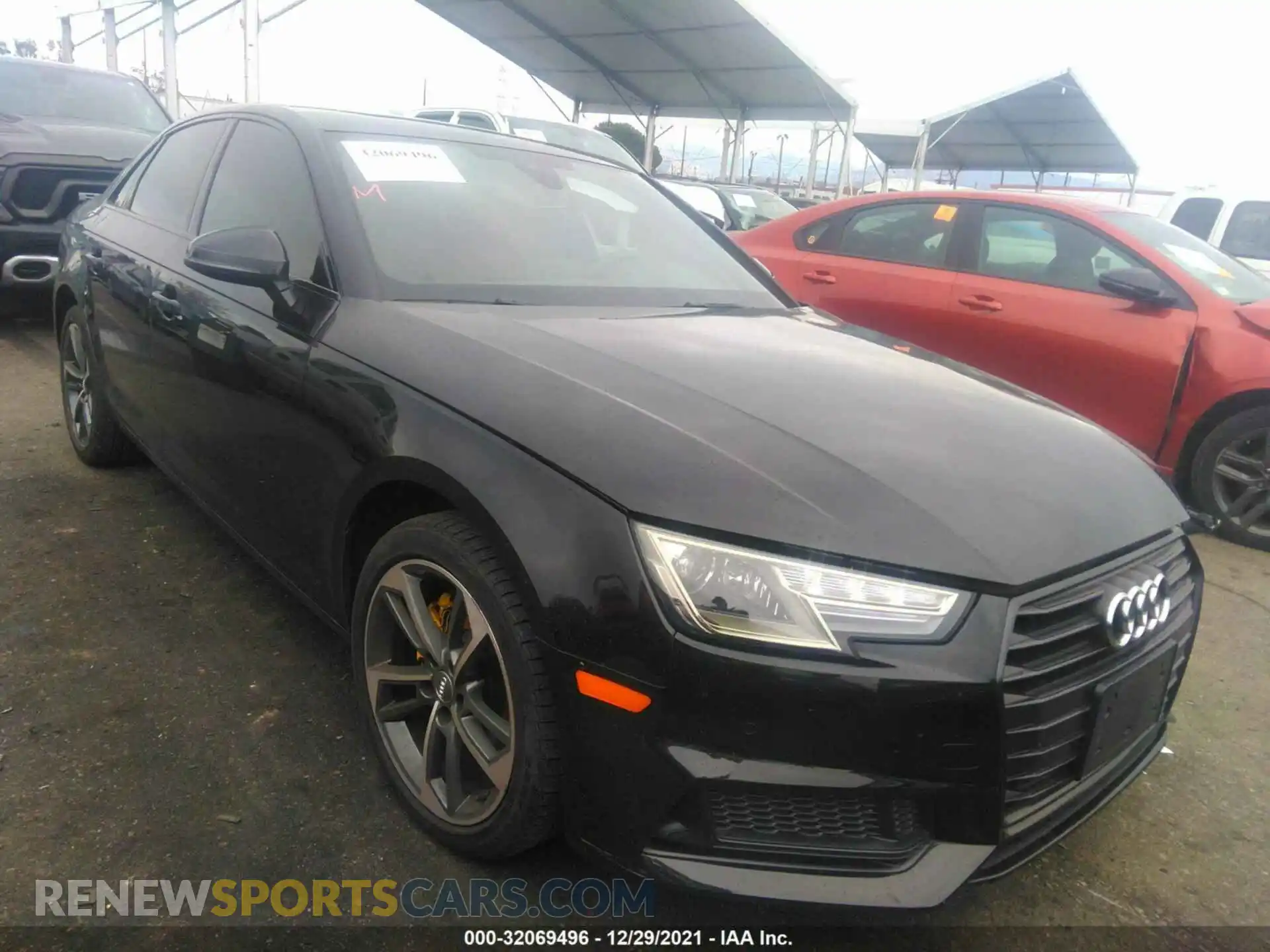 1 Photograph of a damaged car WAUGMAF41KA124646 AUDI A4 2019
