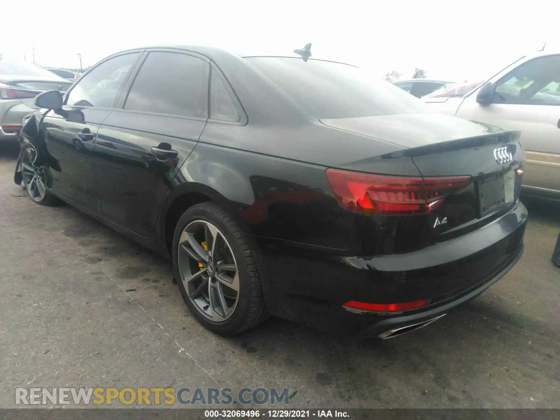 3 Photograph of a damaged car WAUGMAF41KA124646 AUDI A4 2019