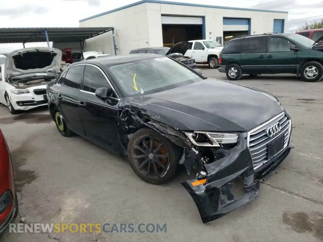 1 Photograph of a damaged car WAUGMAF41KN005164 AUDI A4 2019