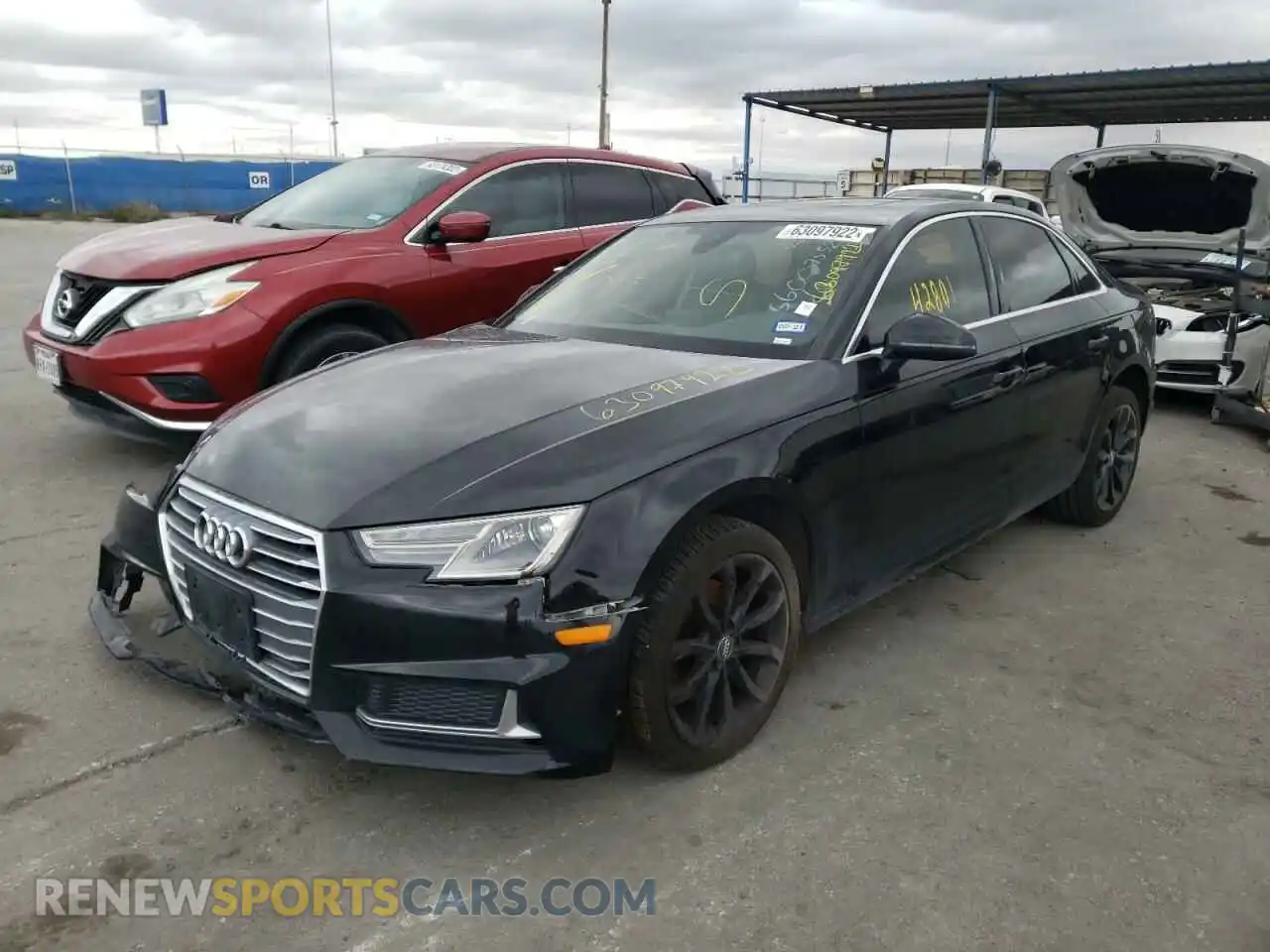2 Photograph of a damaged car WAUGMAF41KN005164 AUDI A4 2019