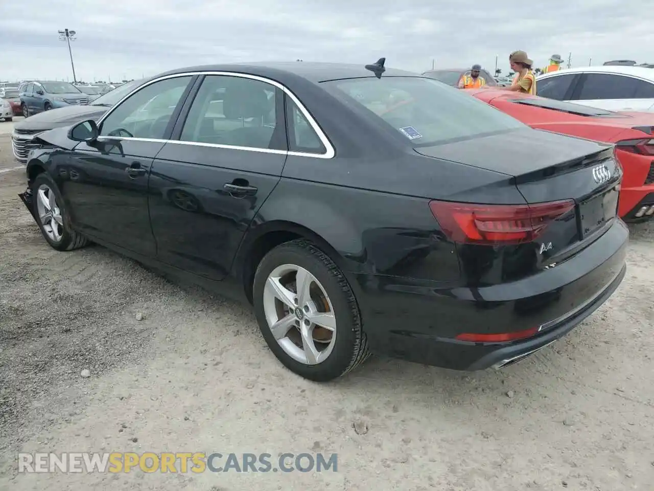2 Photograph of a damaged car WAUGMAF42KA022675 AUDI A4 2019