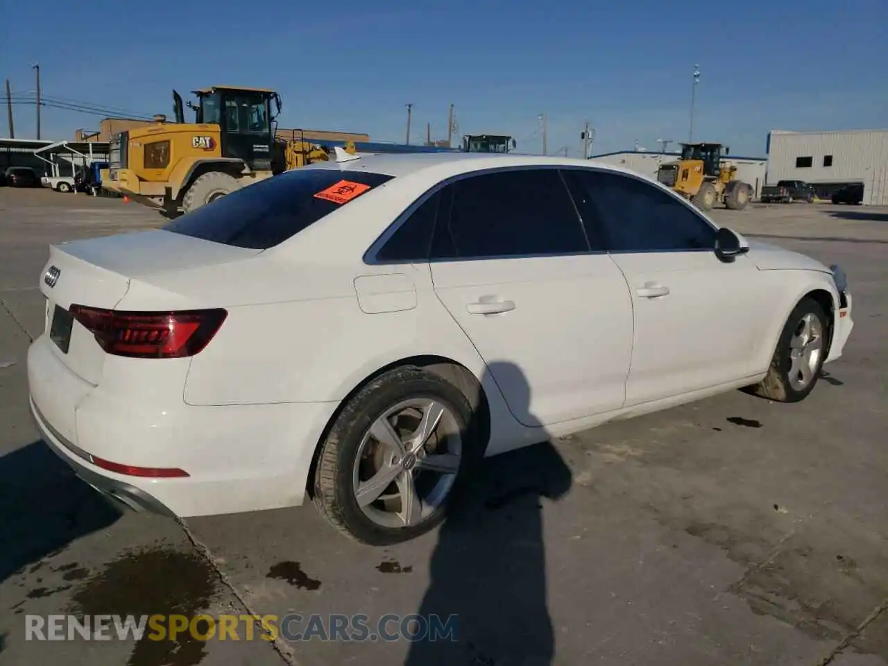 3 Photograph of a damaged car WAUGMAF42KA031652 AUDI A4 2019