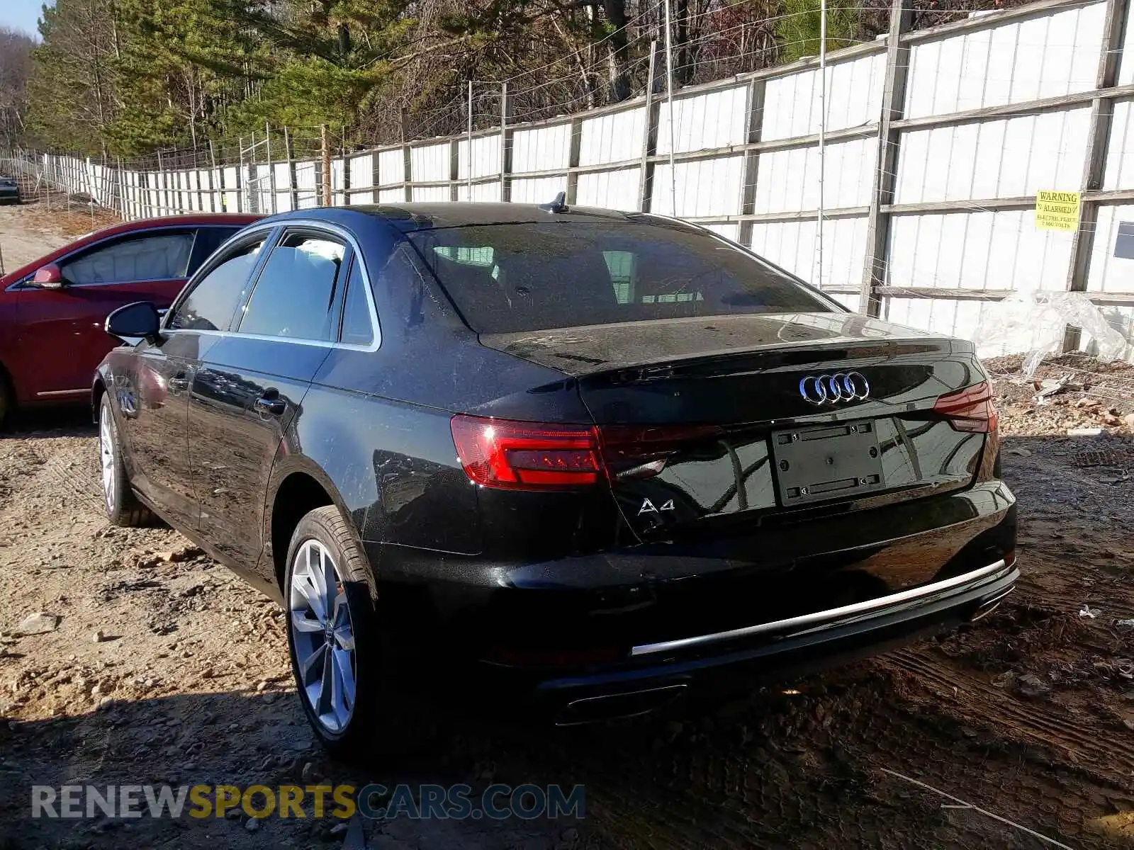 3 Photograph of a damaged car WAUGMAF42KA054672 AUDI A4 2019