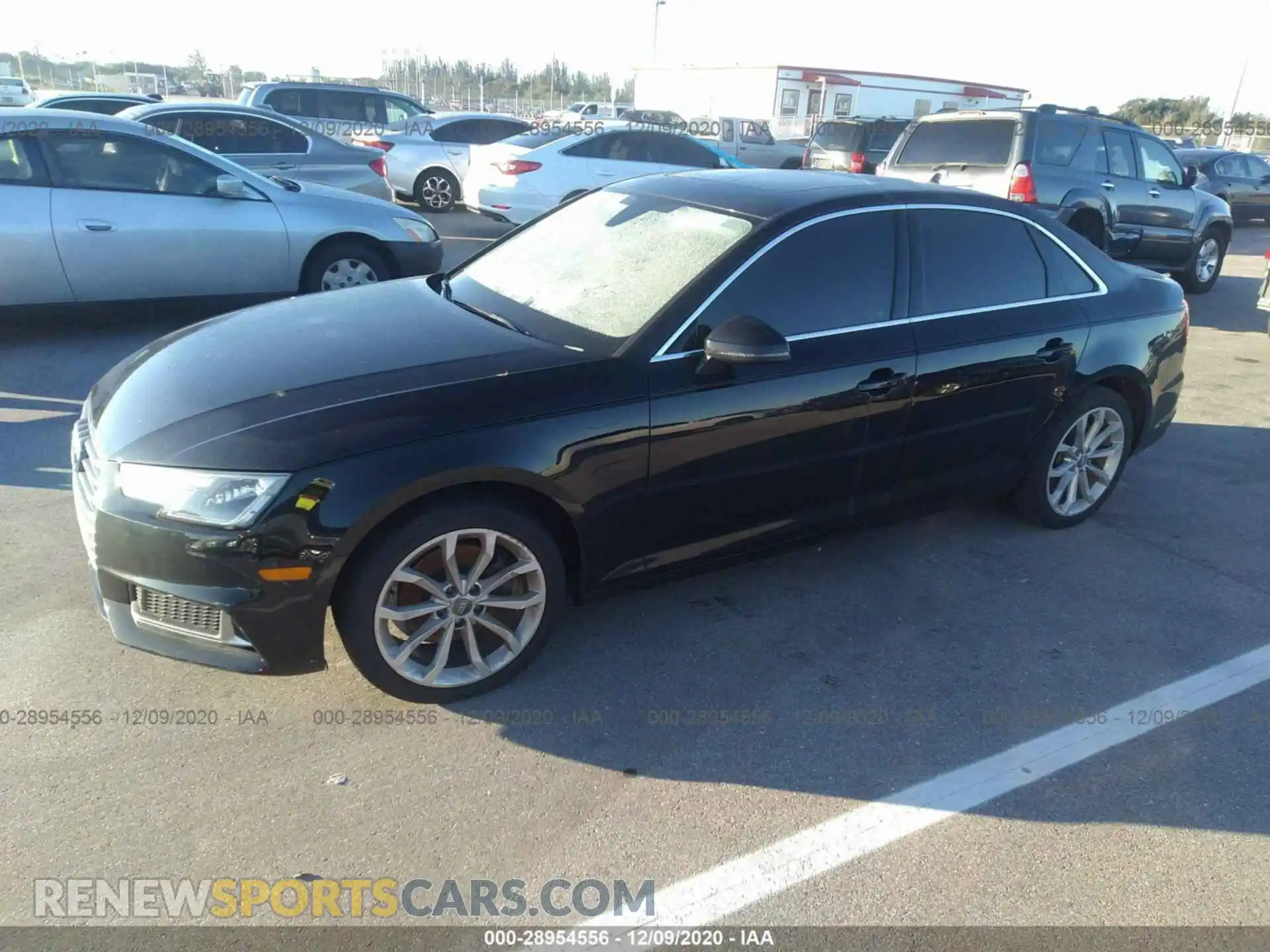 2 Photograph of a damaged car WAUGMAF42KN002371 AUDI A4 2019