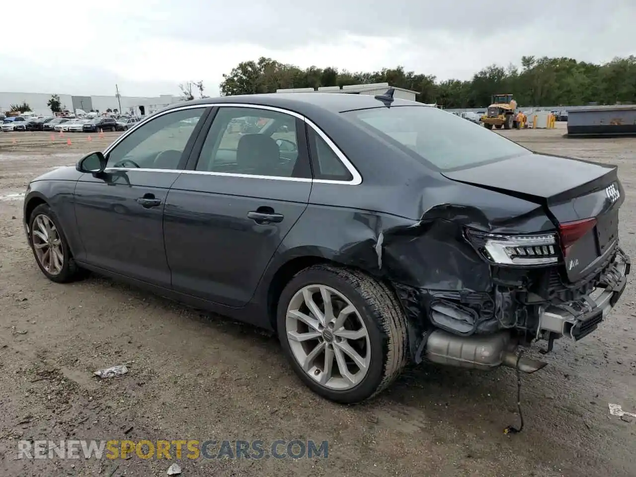 2 Photograph of a damaged car WAUGMAF42KN007361 AUDI A4 2019
