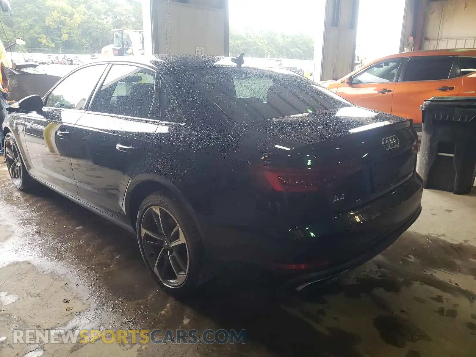 3 Photograph of a damaged car WAUGMAF42KN021647 AUDI A4 2019