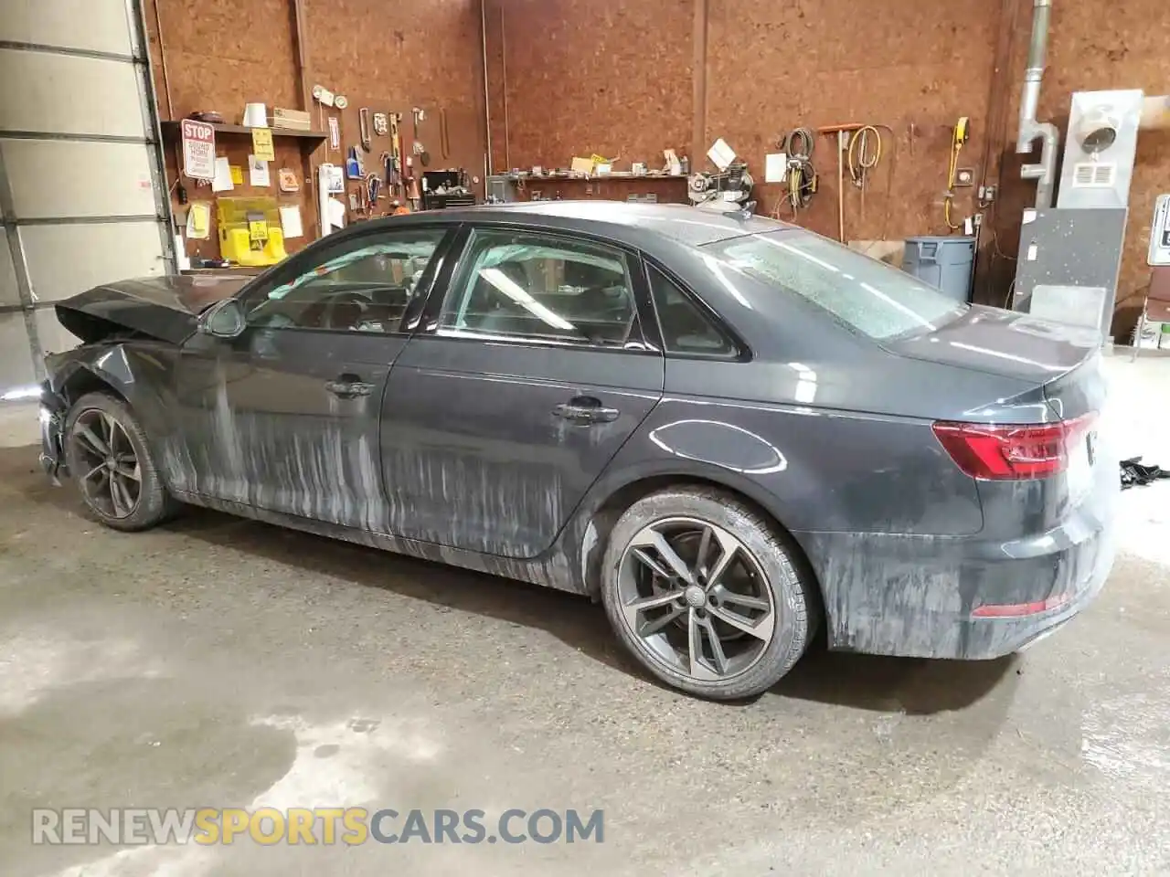 2 Photograph of a damaged car WAUGMAF43KA114202 AUDI A4 2019