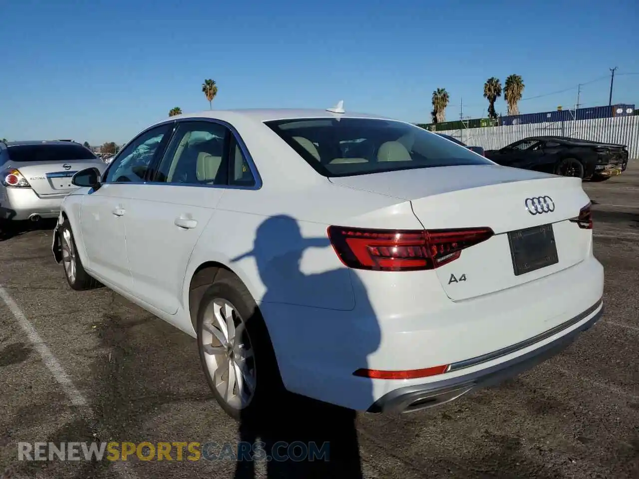 3 Photograph of a damaged car WAUGMAF43KN001679 AUDI A4 2019