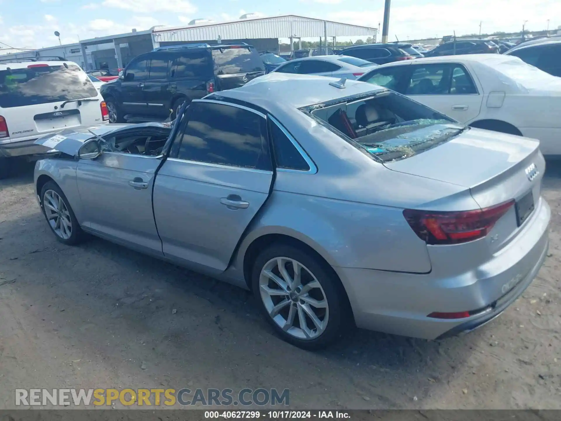 3 Photograph of a damaged car WAUGMAF43KN004954 AUDI A4 2019