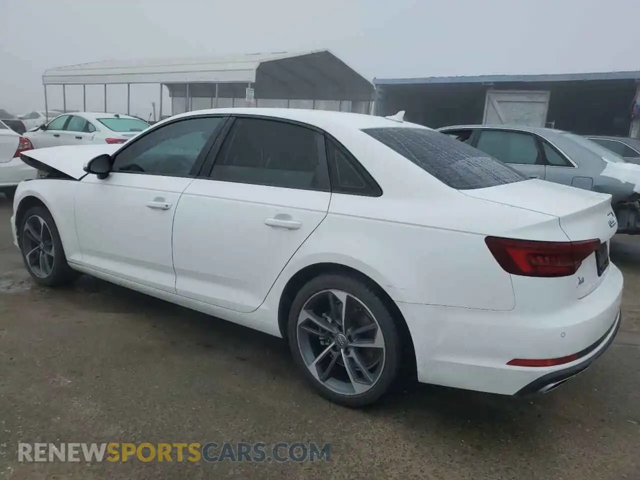 2 Photograph of a damaged car WAUGMAF43KN020376 AUDI A4 2019