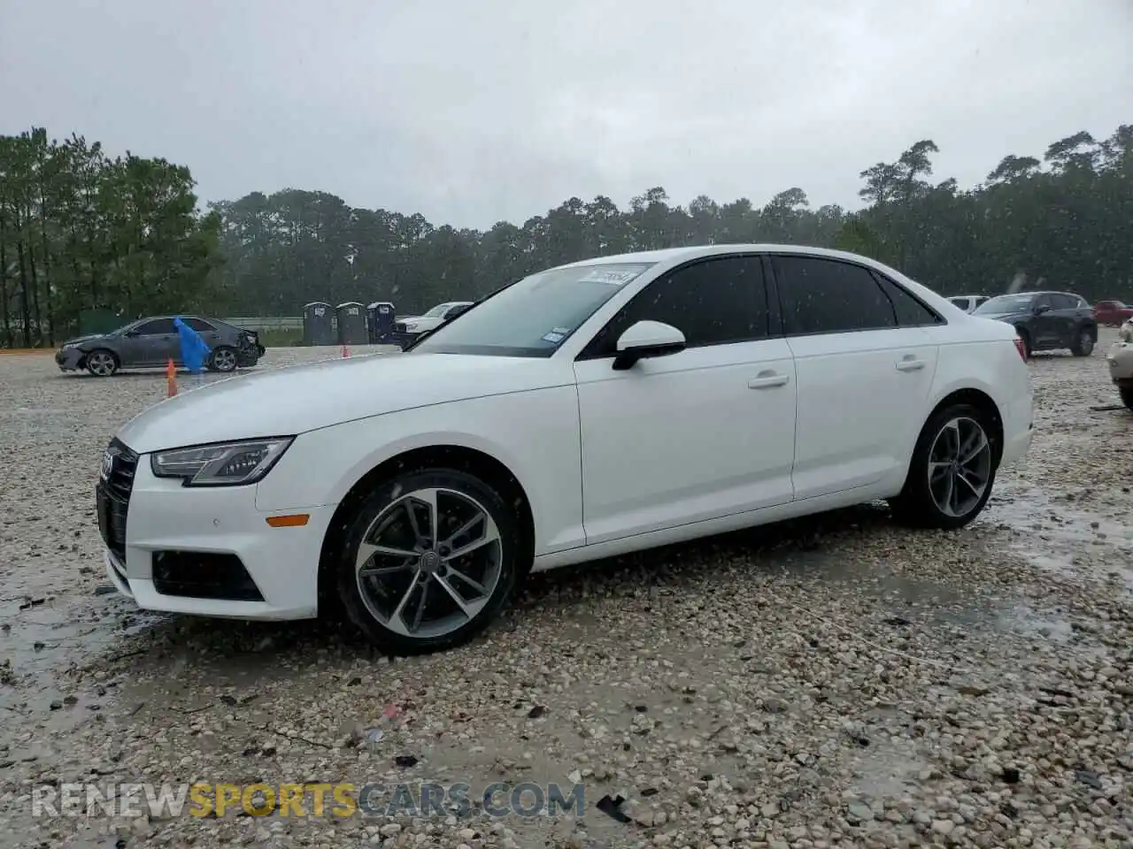 1 Photograph of a damaged car WAUGMAF44KA112264 AUDI A4 2019