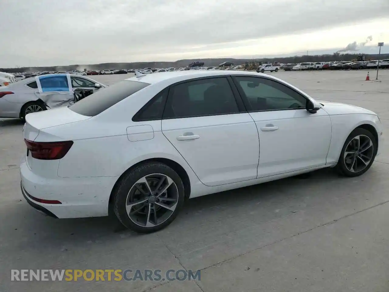 3 Photograph of a damaged car WAUGMAF44KN021634 AUDI A4 2019