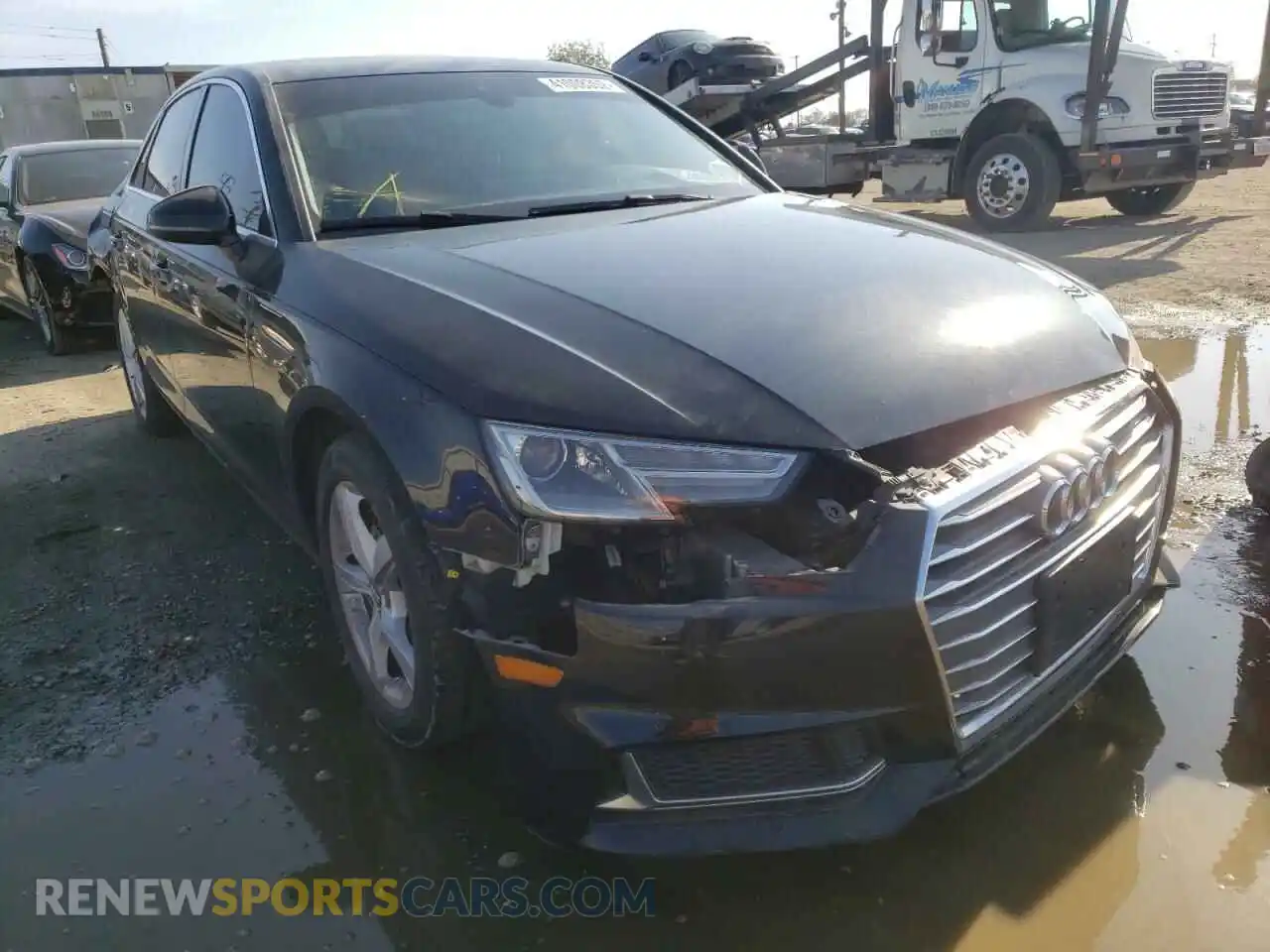 1 Photograph of a damaged car WAUGMAF46KA058014 AUDI A4 2019