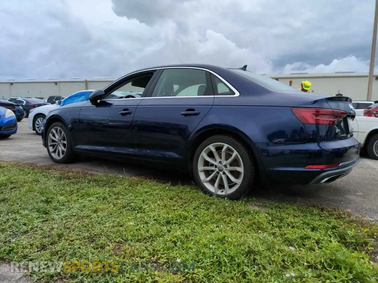 2 Photograph of a damaged car WAUGMAF46KN004396 AUDI A4 2019