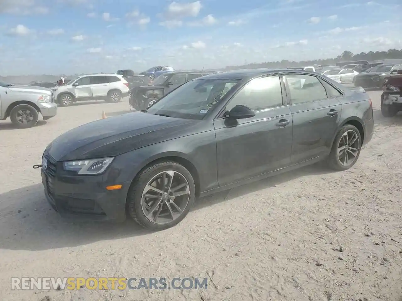1 Photograph of a damaged car WAUGMAF46KN018153 AUDI A4 2019