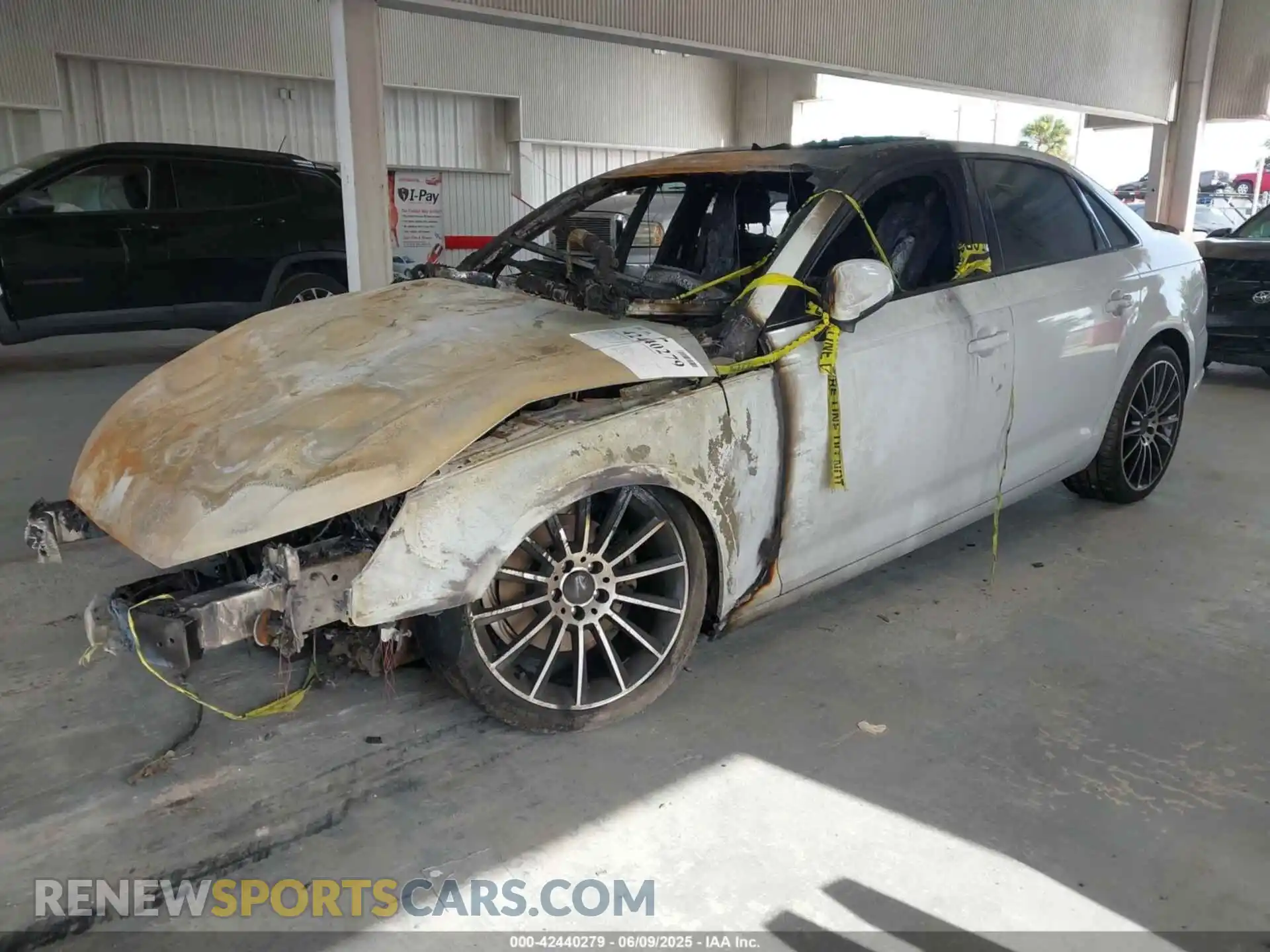 2 Photograph of a damaged car WAUGMAF46KN022381 AUDI A4 2019