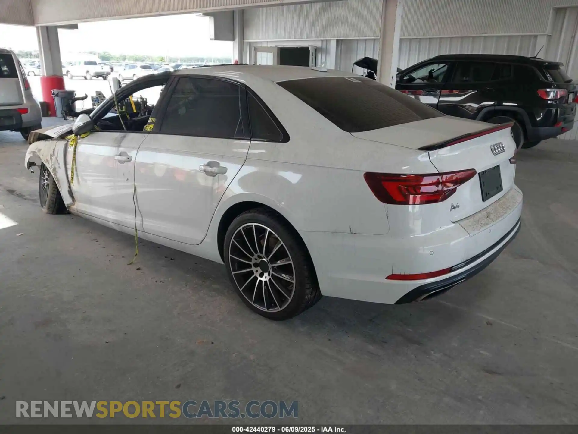 3 Photograph of a damaged car WAUGMAF46KN022381 AUDI A4 2019