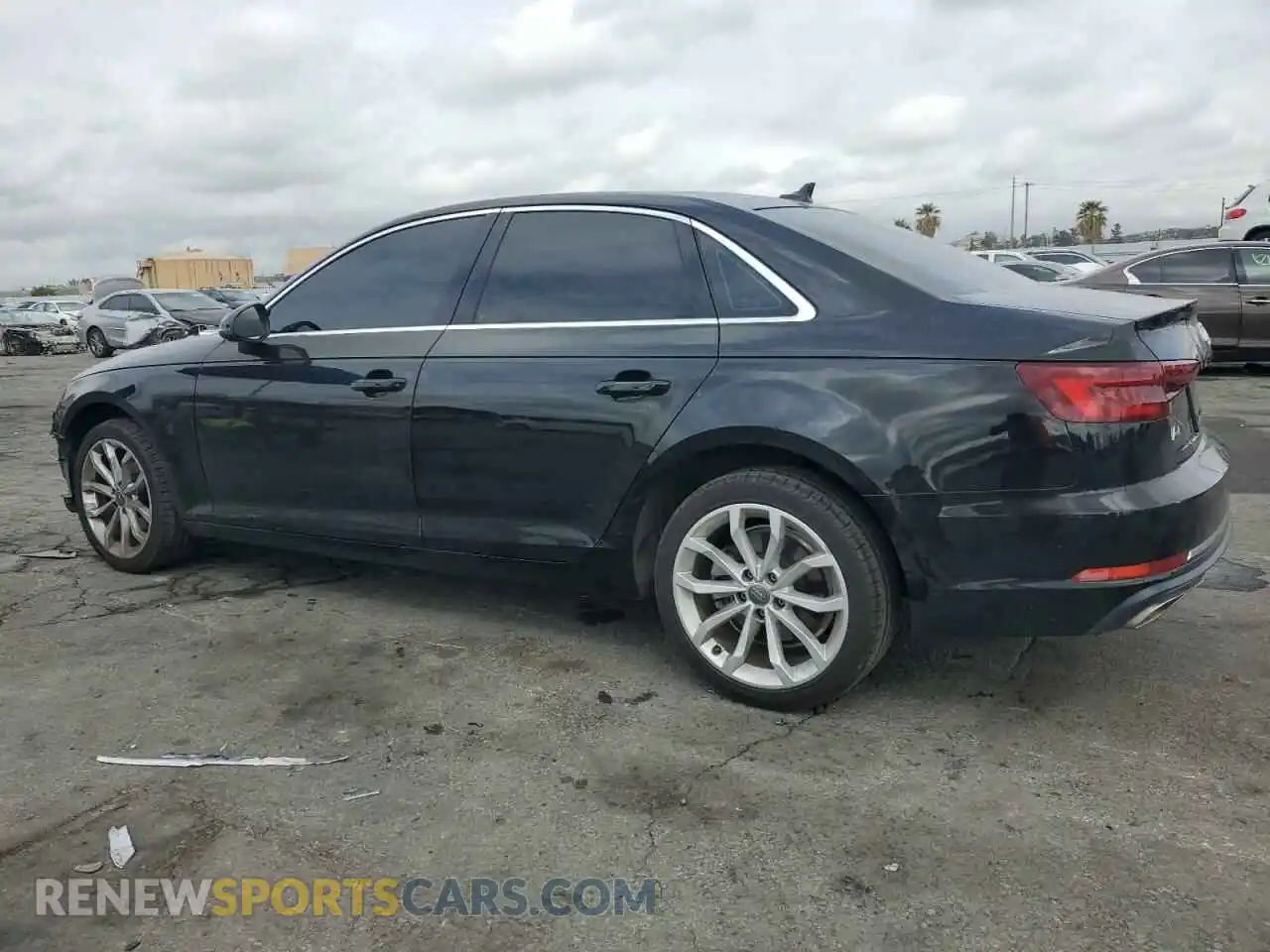 2 Photograph of a damaged car WAUGMAF47KN010417 AUDI A4 2019