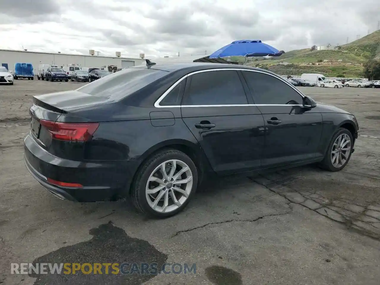 3 Photograph of a damaged car WAUGMAF47KN010417 AUDI A4 2019